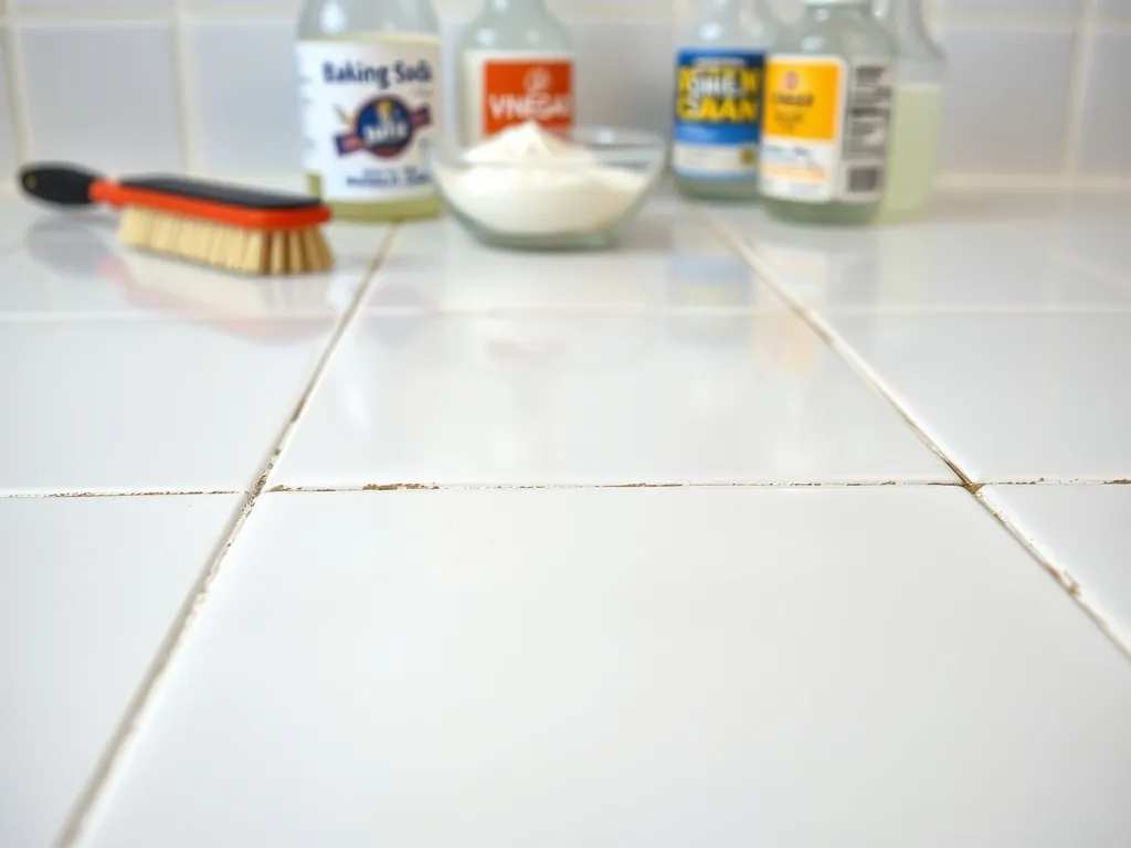 Czym wyczyścić białe fugi? Sprawdzone domowe metody