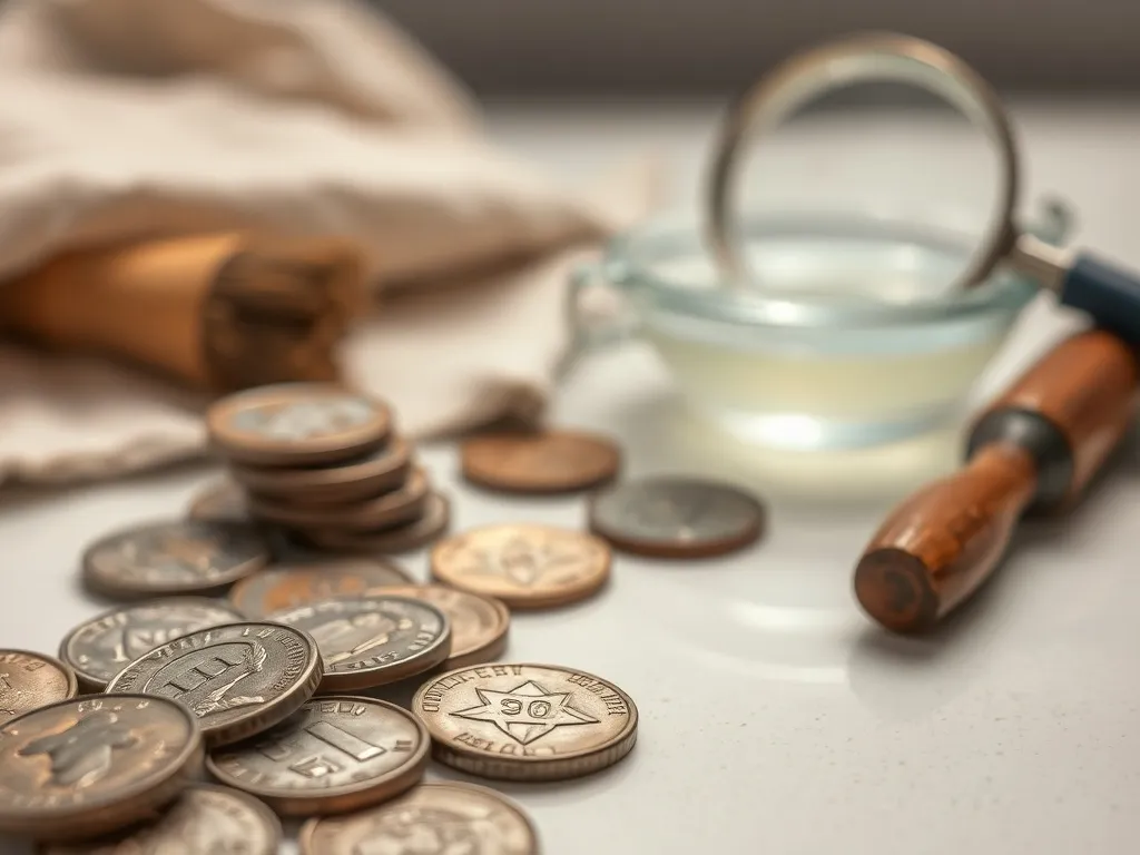 Czym wyczyścić stare monety? Sprawdzone metody i porady