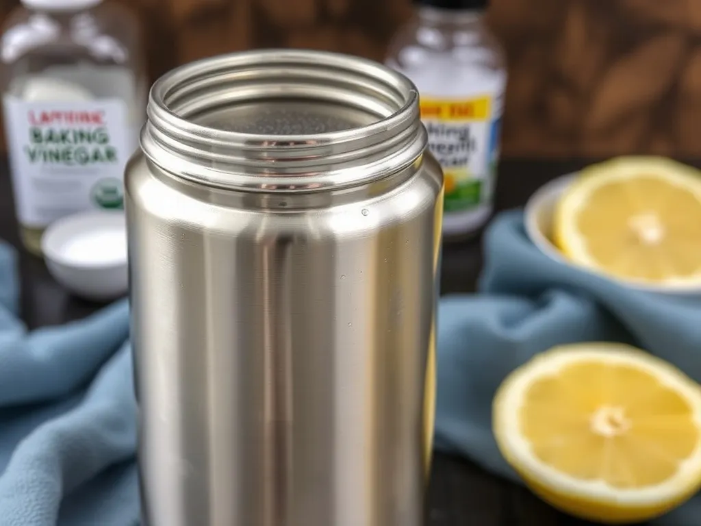 Czym wyczyścić termos ze stali nierdzewnej? Sprawdzone metody