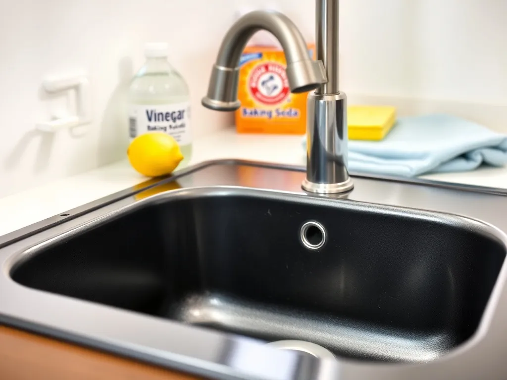 Czym wyczyścić czarny zlew? Sprawdzone metody i porady