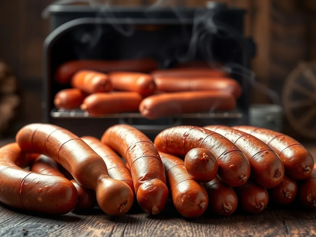 W jakiej temperaturze wędzić kiełbasę? Praktyczne porady dla każdego wędzarza