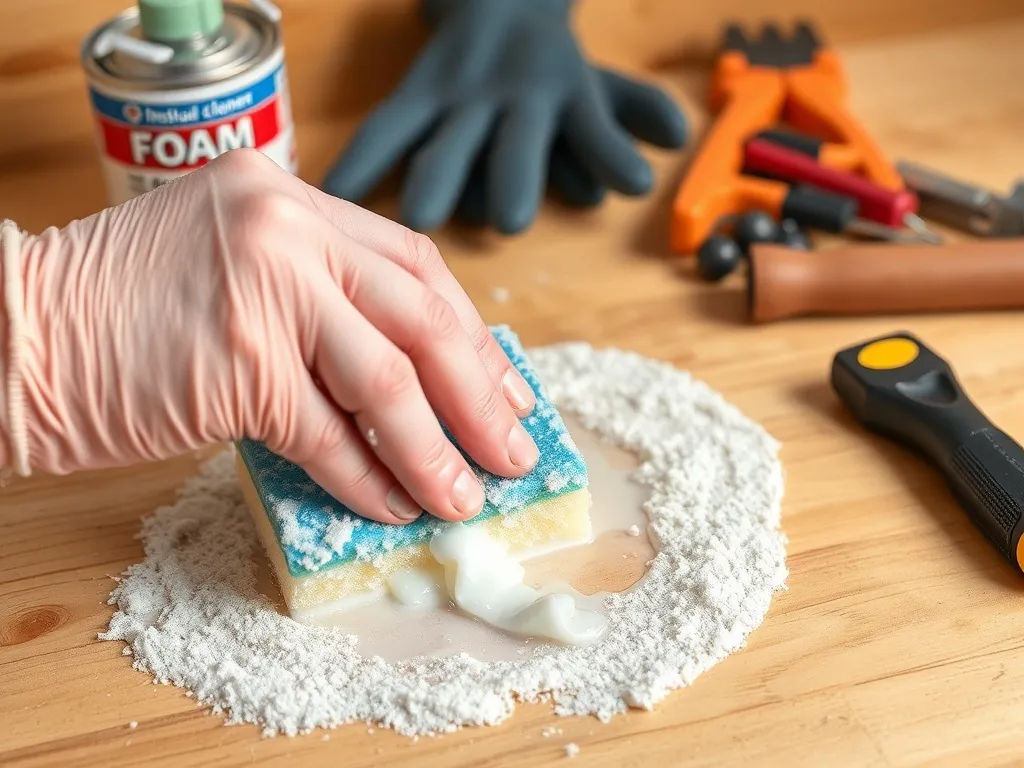 Czym wyczyścić piankę montażową? Skuteczne metody i porady