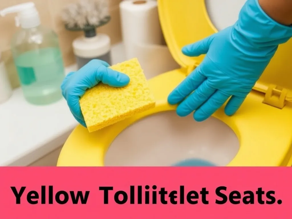 Czym wyczyścić żółtą deskę sedesową? Skuteczne metody i porady