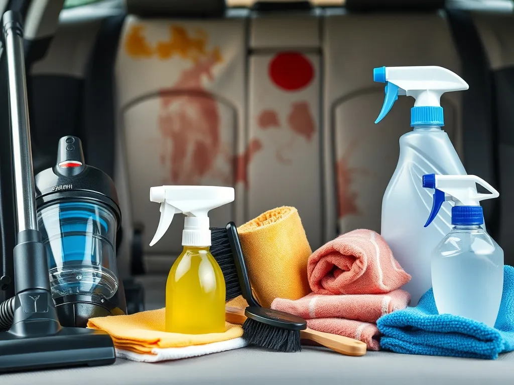 Czym wyczyścić tapicerkę w aucie? Sprawdzone metody i porady