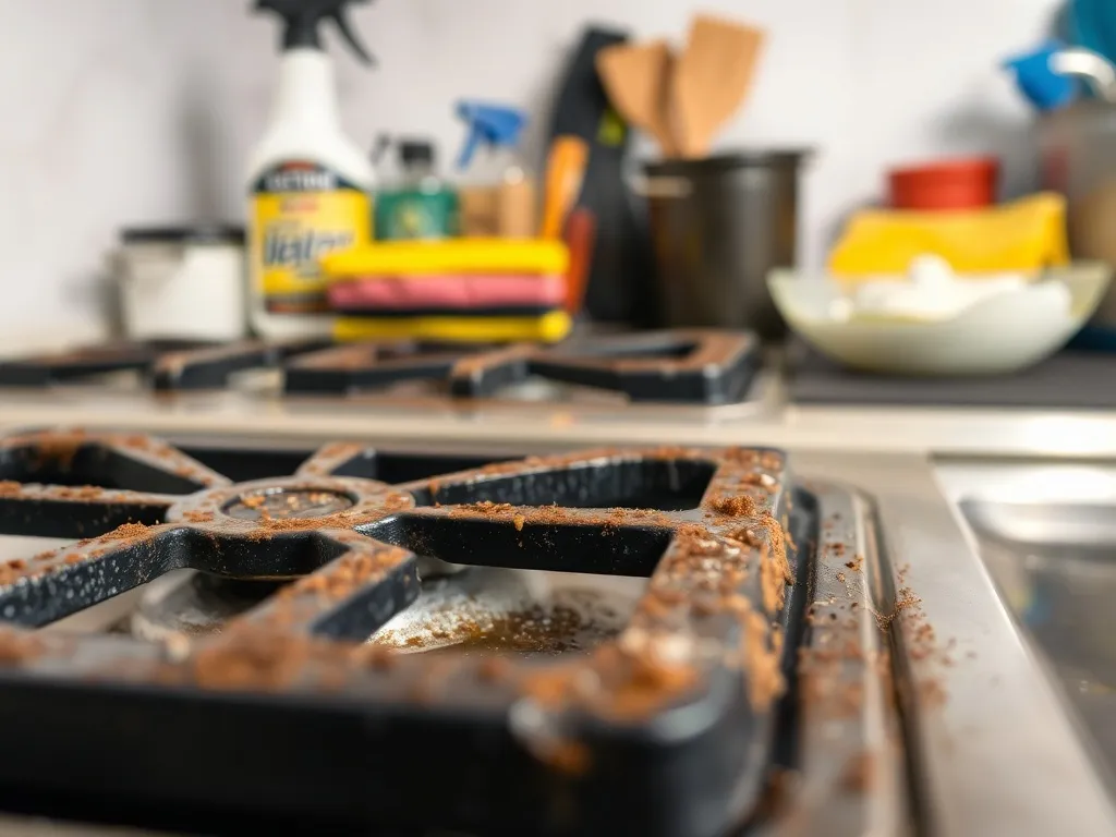 Czym wyczyścić ruszt od kuchenki gazowej? Sprawdzone metody