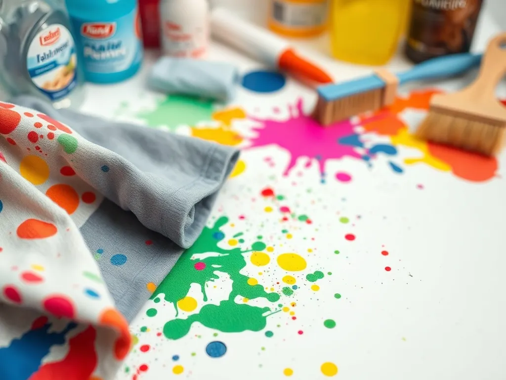 Jak zmyć farbę z ubrań? Skuteczne metody i porady