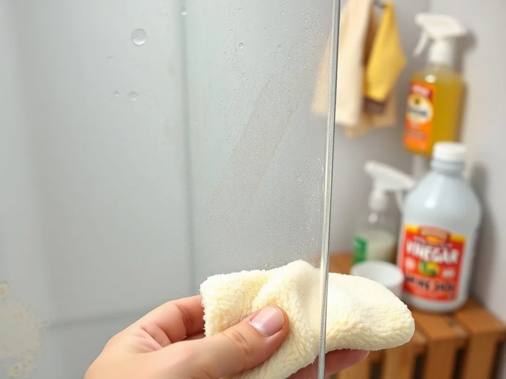 Czym wyczyścić stare zacieki na kabinie prysznicowej? Sprawdzone sposoby