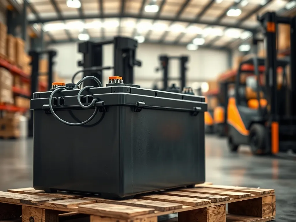 Jaki akumulator do wózka widłowego? Poradnik wyboru