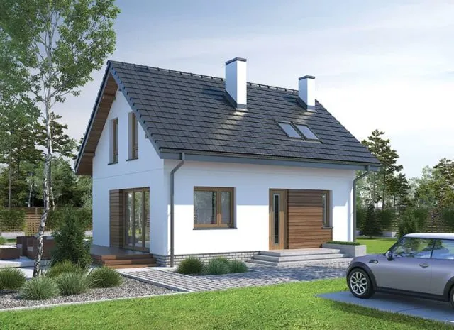 Projekty domów z wejściem od południa od MURATORA